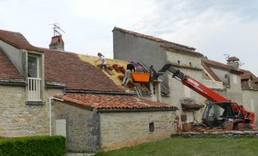 Remplacement de tuile